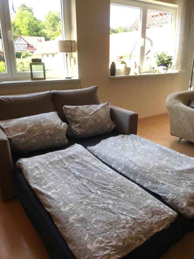 Ferienwohnung Am Gruenen Band Hellingen Exteriér fotografie