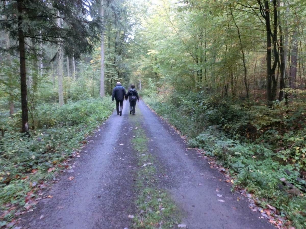 Ferienwohnung Am Gruenen Band Hellingen Exteriér fotografie
