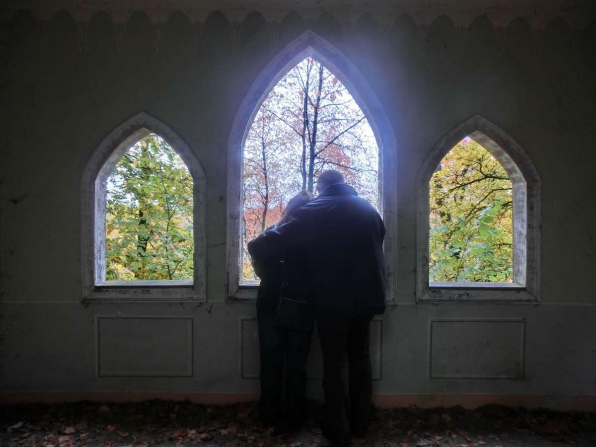 Ferienwohnung Am Gruenen Band Hellingen Exteriér fotografie